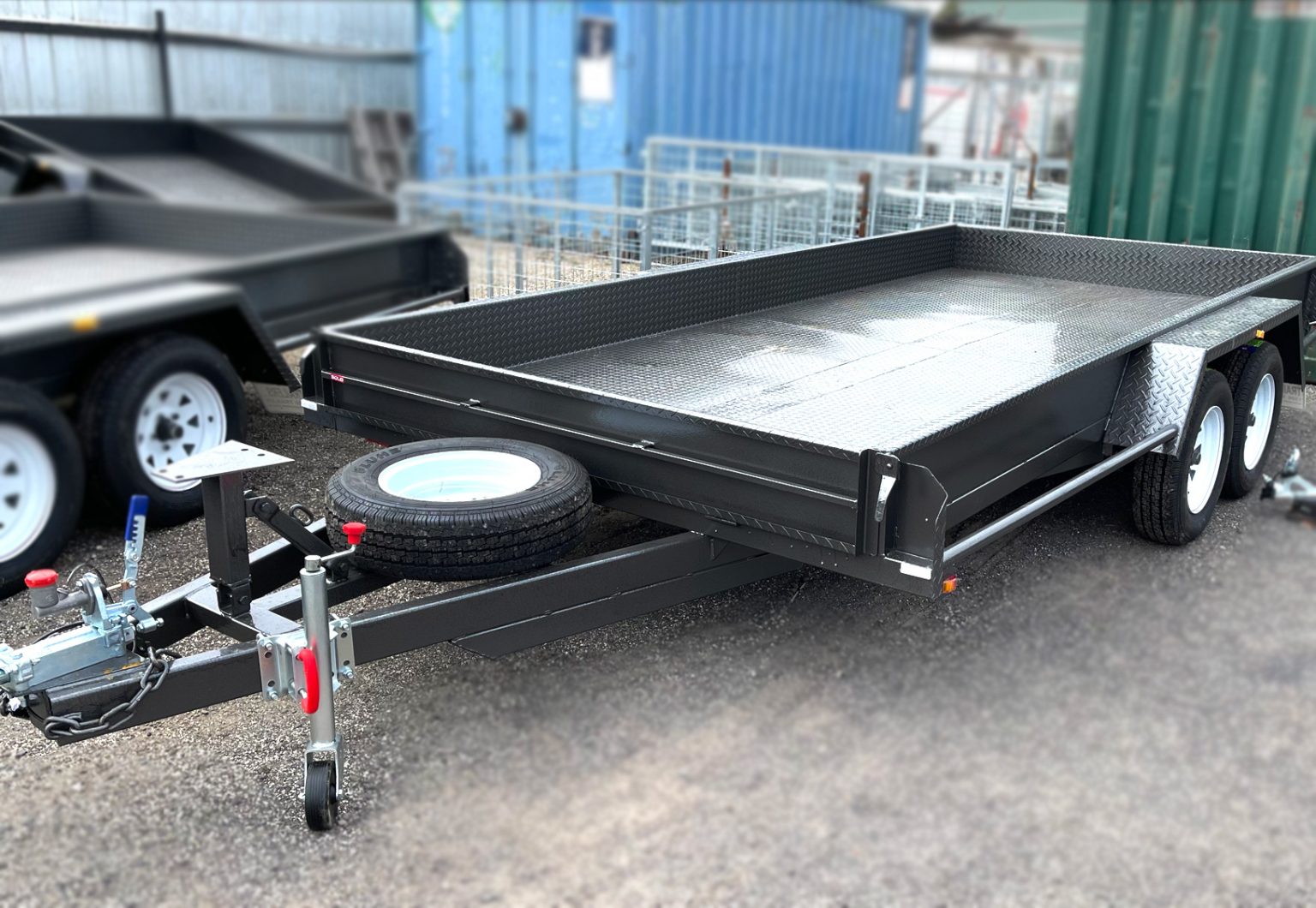 14x6'6 Heavy Duty Car Carrier Box Trailer 10" Sides Wagga Wagga NSW