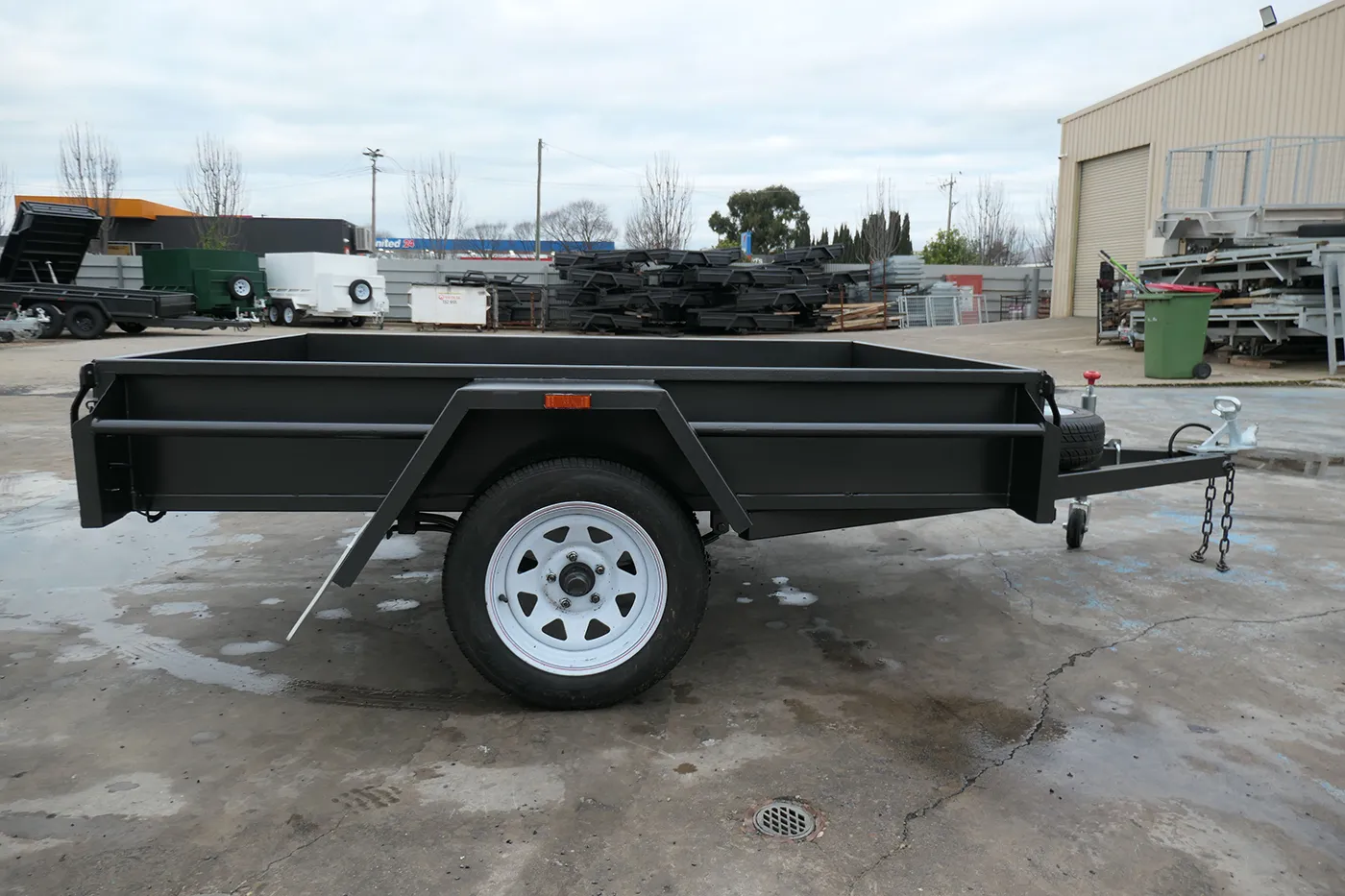 7x5 single axle domestic duty trailer wagga wagga 3