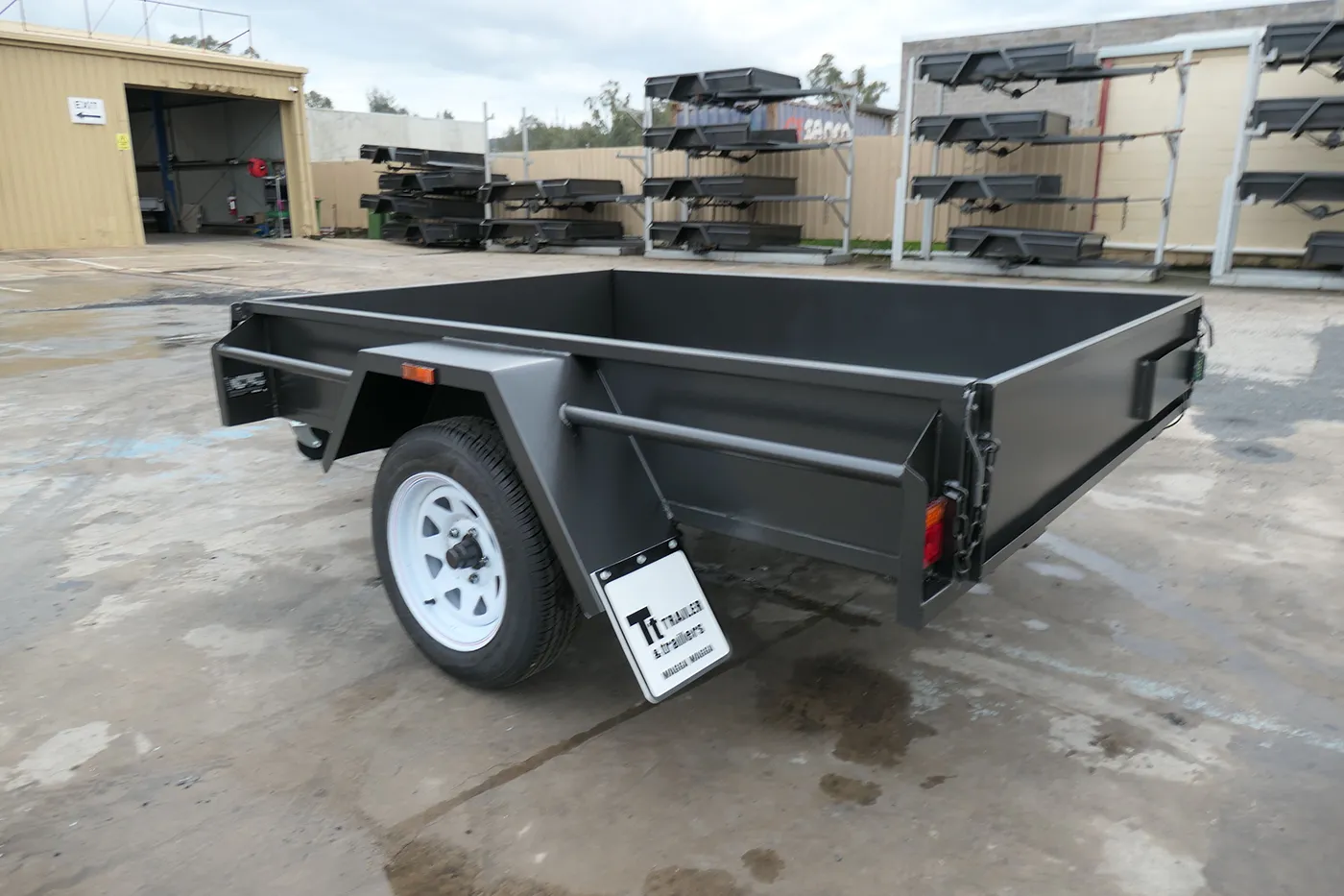 7x5 single axle domestic duty trailer wagga wagga 7