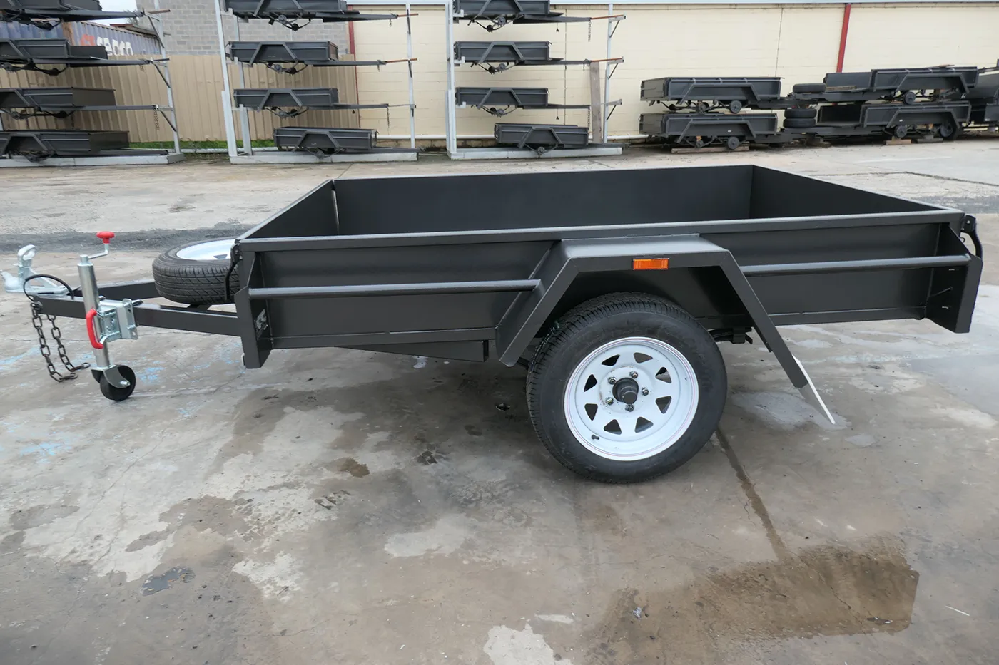 7x5 Domestic Heavy Duty Single Axle Box Trailer for Sale Wagga NSW - Image 8
