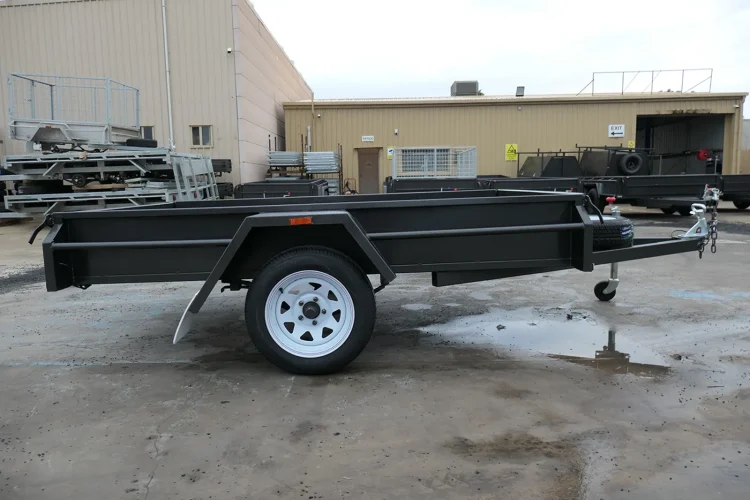 8x5 Heavy Duty Single Axle Box Trailer for Sale Wagga Wagga 7