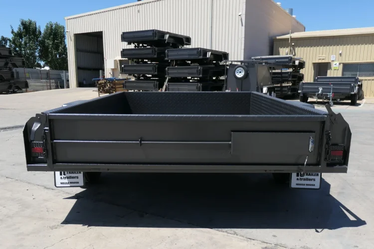 7x5 heavy duty full checkerplate trailer wagga wagga 5