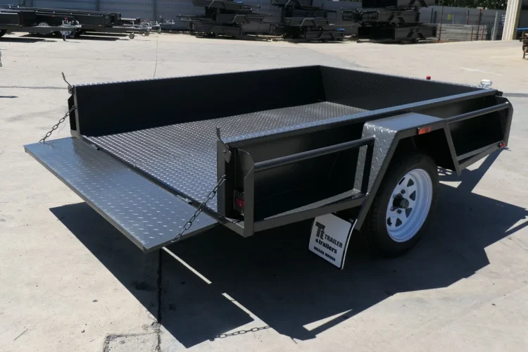 7x5 heavy duty full checkerplate trailer wagga wagga 6
