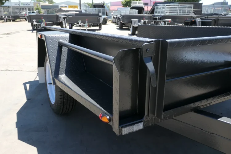 7x5 heavy duty full checkerplate trailer wagga wagga 8