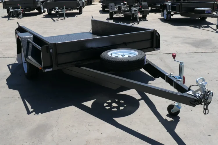 7x5 heavy duty full checkerplate trailer wagga wagga 9