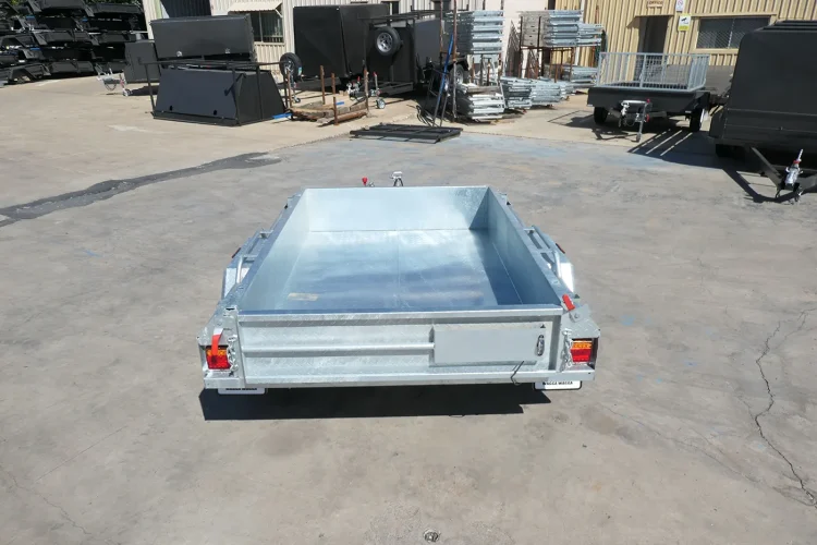 6x4 galvanised single axle5