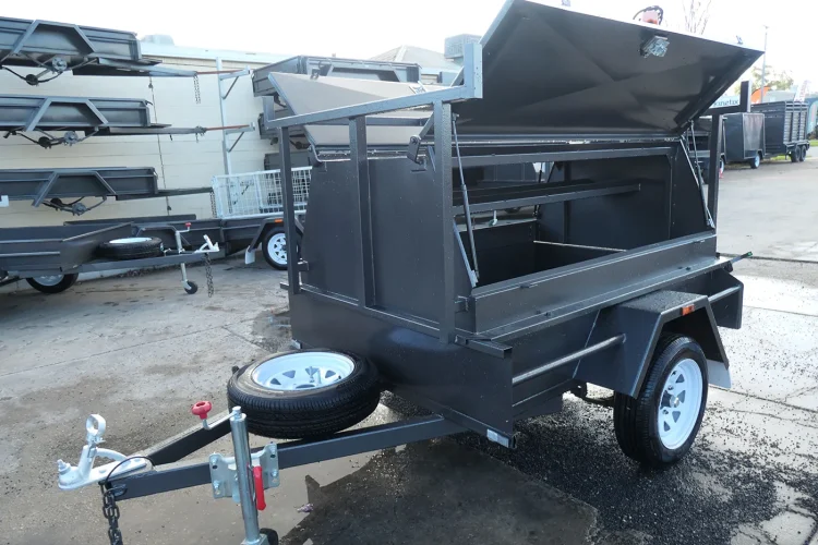 6x4 medium duty tradesman trailer4