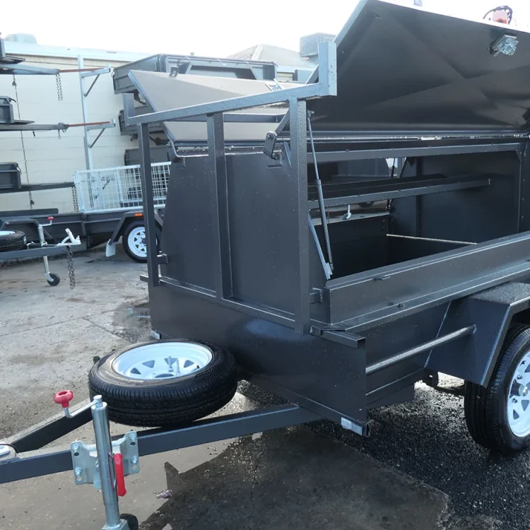 6x4 medium duty tradesman trailer4