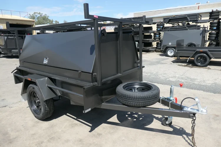 7x4 Medium Duty Tradesman Trailer 600mm Tradie top 6