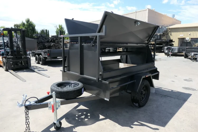 7x4 Medium Duty Tradesman Builder 600mm HD Tradie Top Trailer for Sale Wagga Wagga - Image 6
