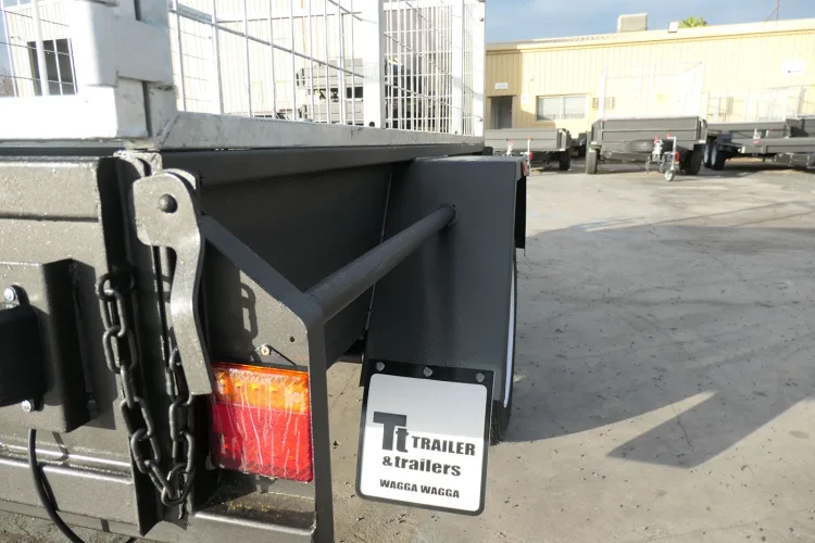 7x4 heavy duty 2ft cage trailer for sale6
