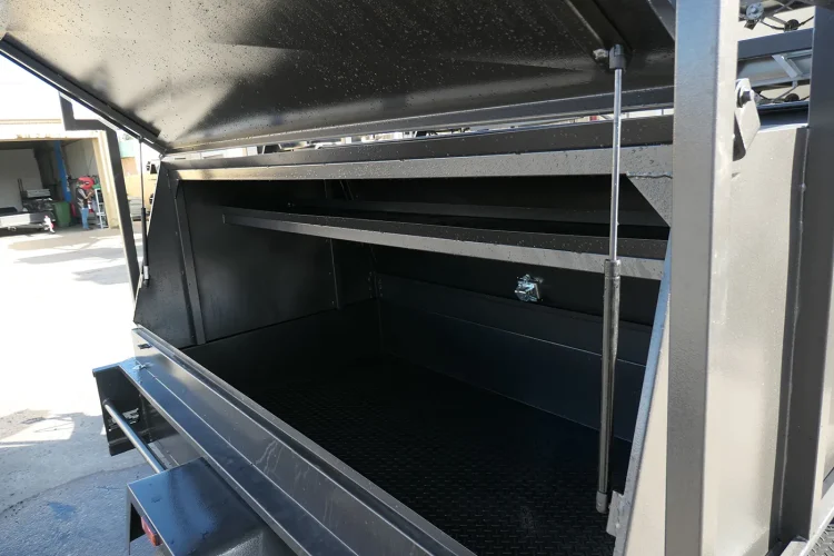 7x4 medium duty tradie top trailer 750mm tradesman top 2