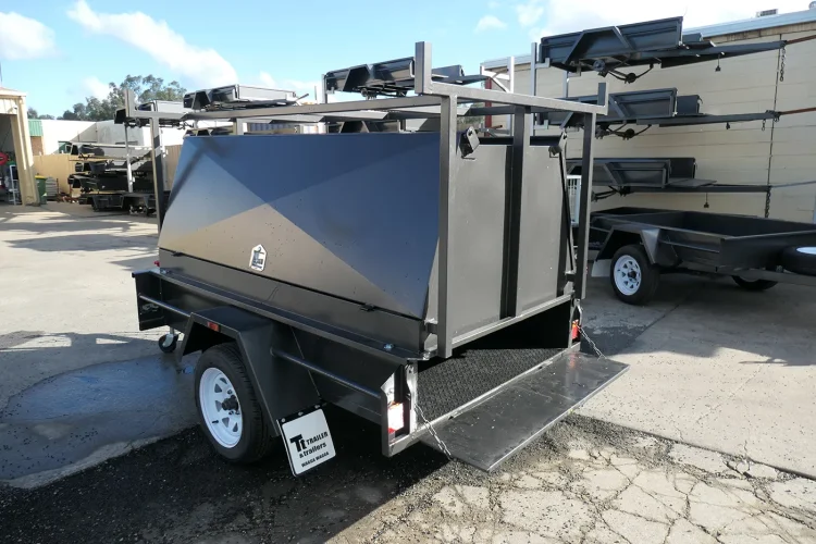 7x4 medium duty tradie top trailer 750mm tradesman top 4