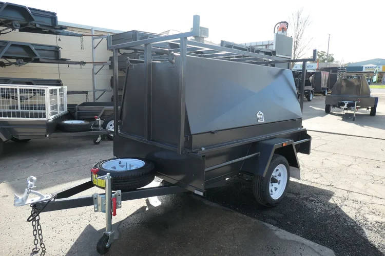 7x4 medium duty tradie top trailer 750mm tradesman top 5