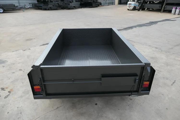 7x4 Commercial Heavy Duty | High Sides | Full Checker Plate Single Axle Box Trailer for Sale Wagga NSW - Image 2