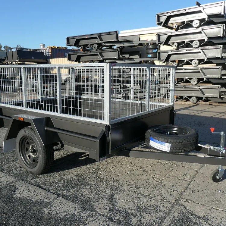 7x5 single axle cage trailer for sale wagga wagga 12
