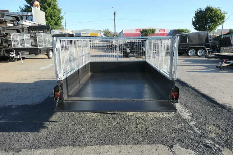 7x5 Heavy Duty Cage Trailer for Sale with 600mm (2ft) Cage - Wagga Wagga NSW - Image 2