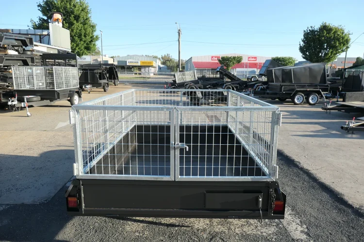 7x5 single axle cage trailer for sale wagga wagga 9