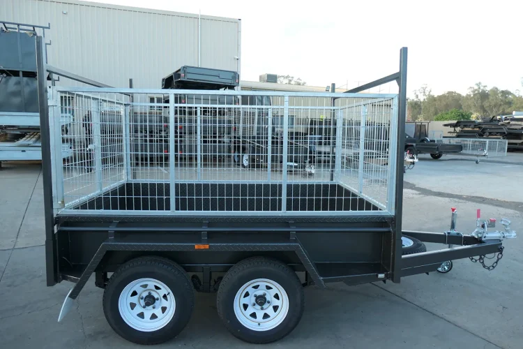 8x5 HD All Purpose Trailer Cage Rack Ramps Wagga Wagga 10