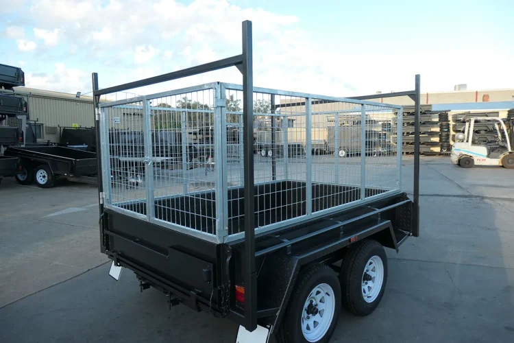 8x5 HD All Purpose Trailer Cage Rack Ramps Wagga Wagga 11