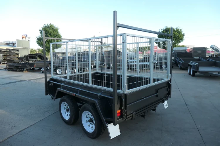 8x5 HD All Purpose Trailer Cage Rack Ramps Wagga Wagga 14