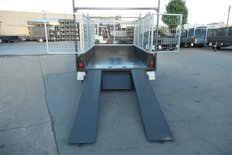 8x5 HD All Purpose Trailer Cage Rack Ramps Wagga Wagga 2