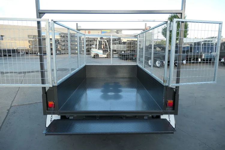 8x5 HD All Purpose Trailer Cage Rack Ramps Wagga Wagga 5