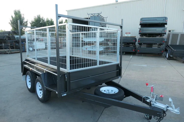 8x5 HD All Purpose Trailer Cage Rack Ramps Wagga Wagga 9
