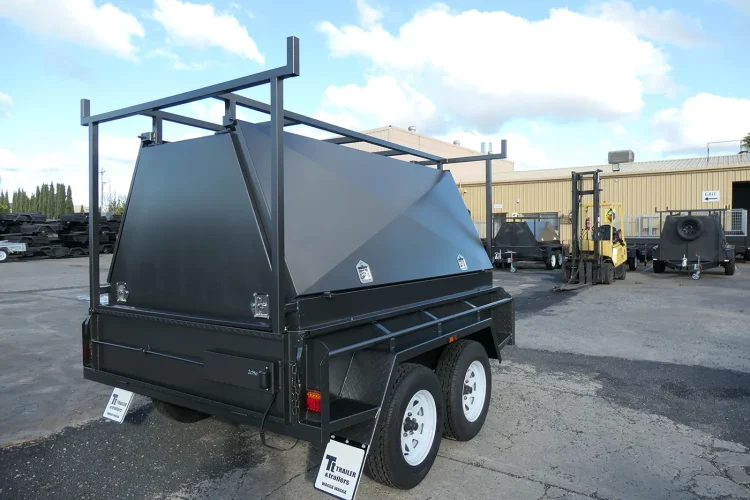 8x5 HD Tradesman Trailer with Rear Lift up Door Wagga Wagga 5
