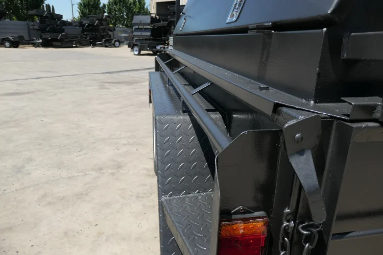 8x5 Tandem Tradesman Trailer with 900mm Tradie Top 2