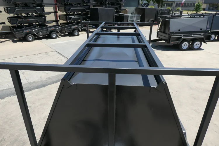 8x5 Tandem Tradesman Trailer with 900mm Tradie Top 4