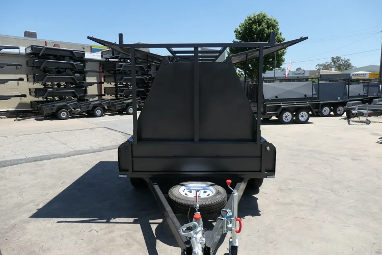 8x5 Tandem Tradesman Trailer with 900mm Tradie Top 5
