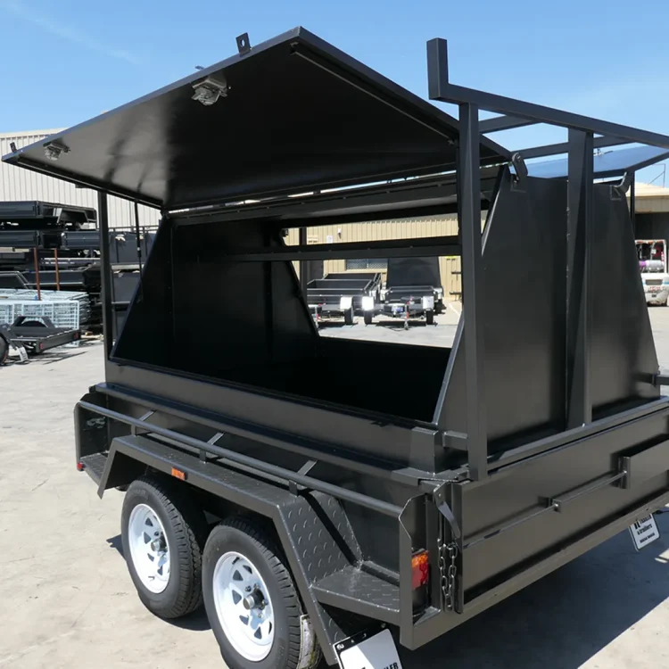 8x5 Tandem Tradesman Trailer with 900mm Tradie Top
