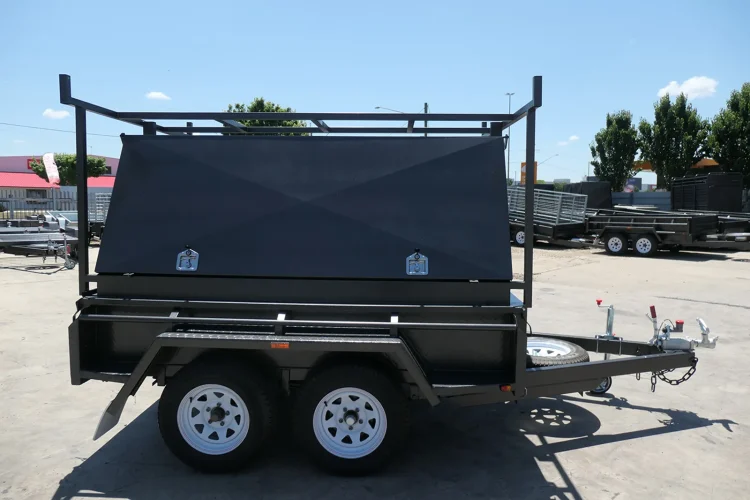 8x5 Tandem Tradesman Trailer with 900mm Tradie Top Wagga Wagga