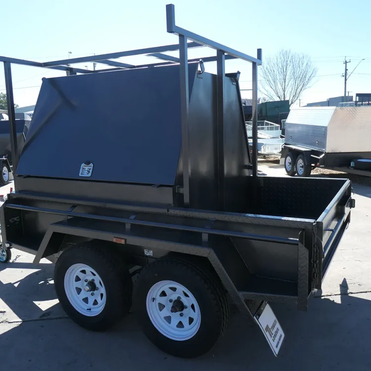 8x5 hd half tradesman trailer 900mm tradie top wagga wagga