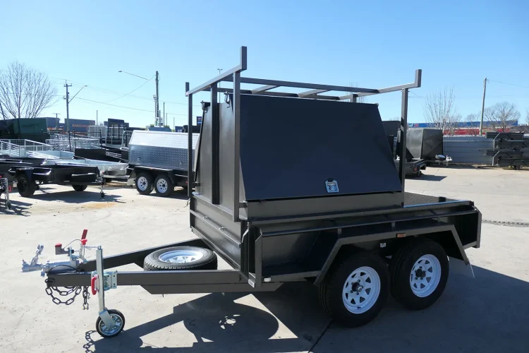 8x5 hd half tradesman trailer 900mm tradie top wagga wagga 1
