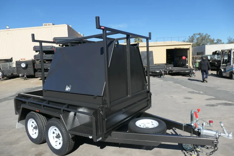 8x5 hd half tradesman trailer 900mm tradie top wagga wagga 5