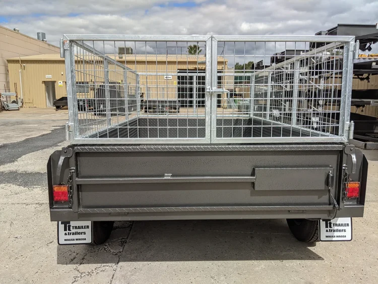 8x5 heavy duty tandem axle cage trailer for sale wagga wagga 6
