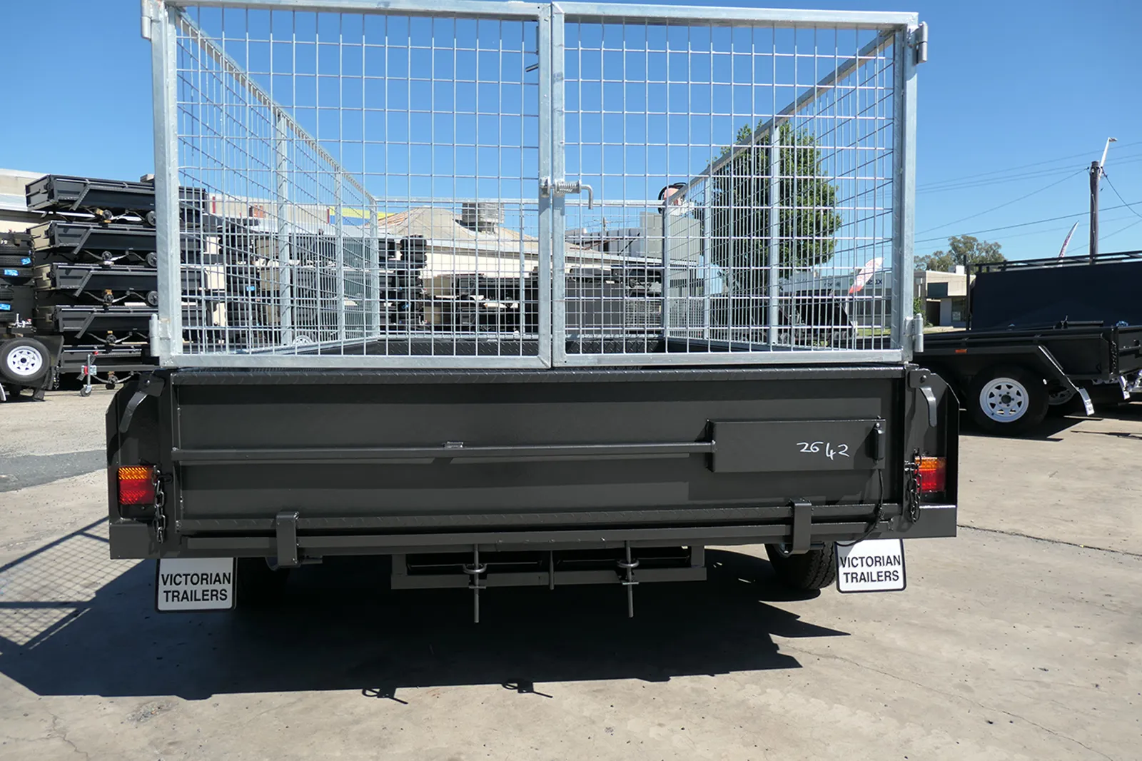 10x5 Cage Trailer Slide Under Ramps Sale Wagga Wagga NSW - 4