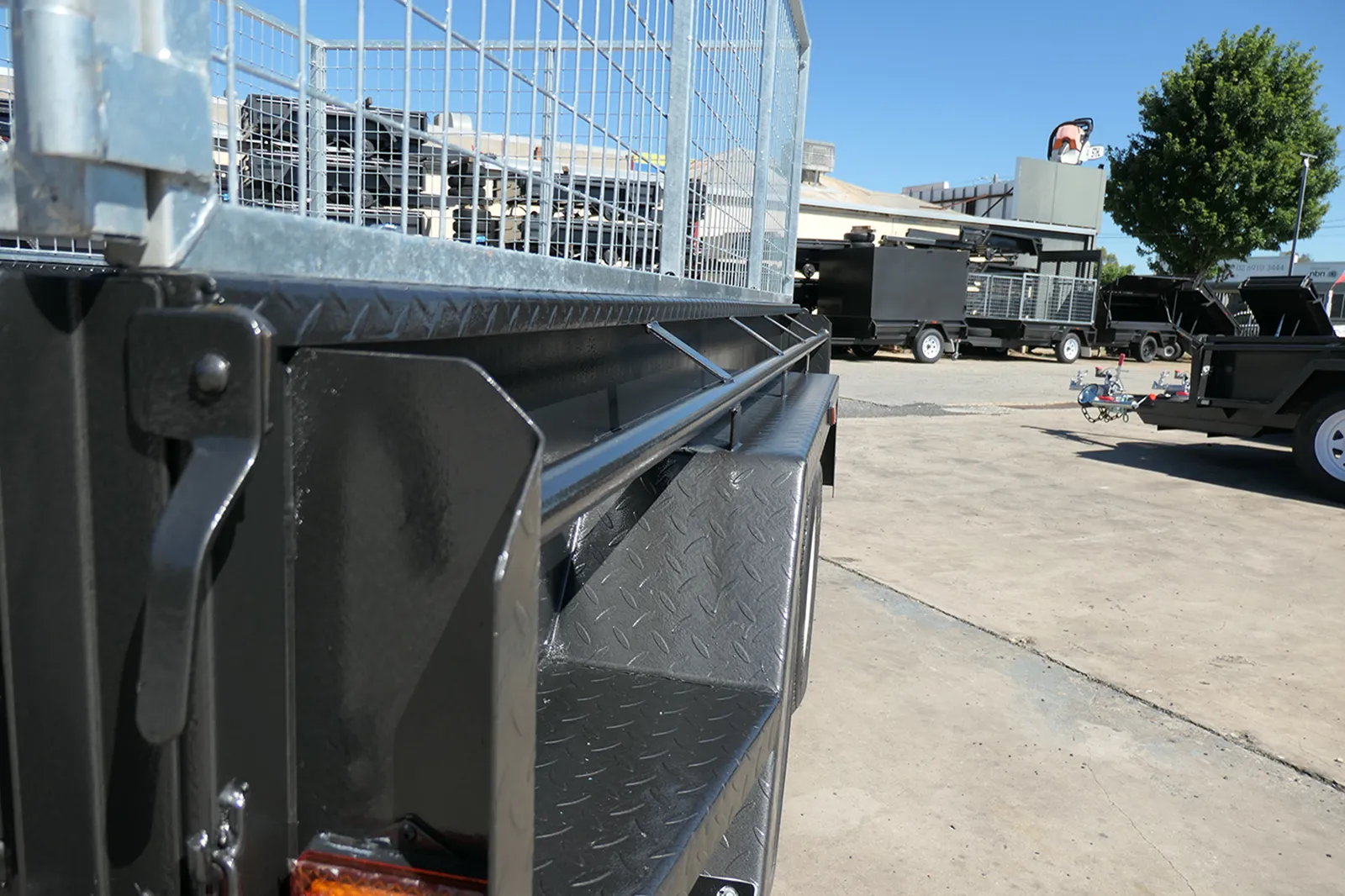 10x5 Cage Trailer Slide Under Ramps Sale Wagga Wagga NSW - 5
