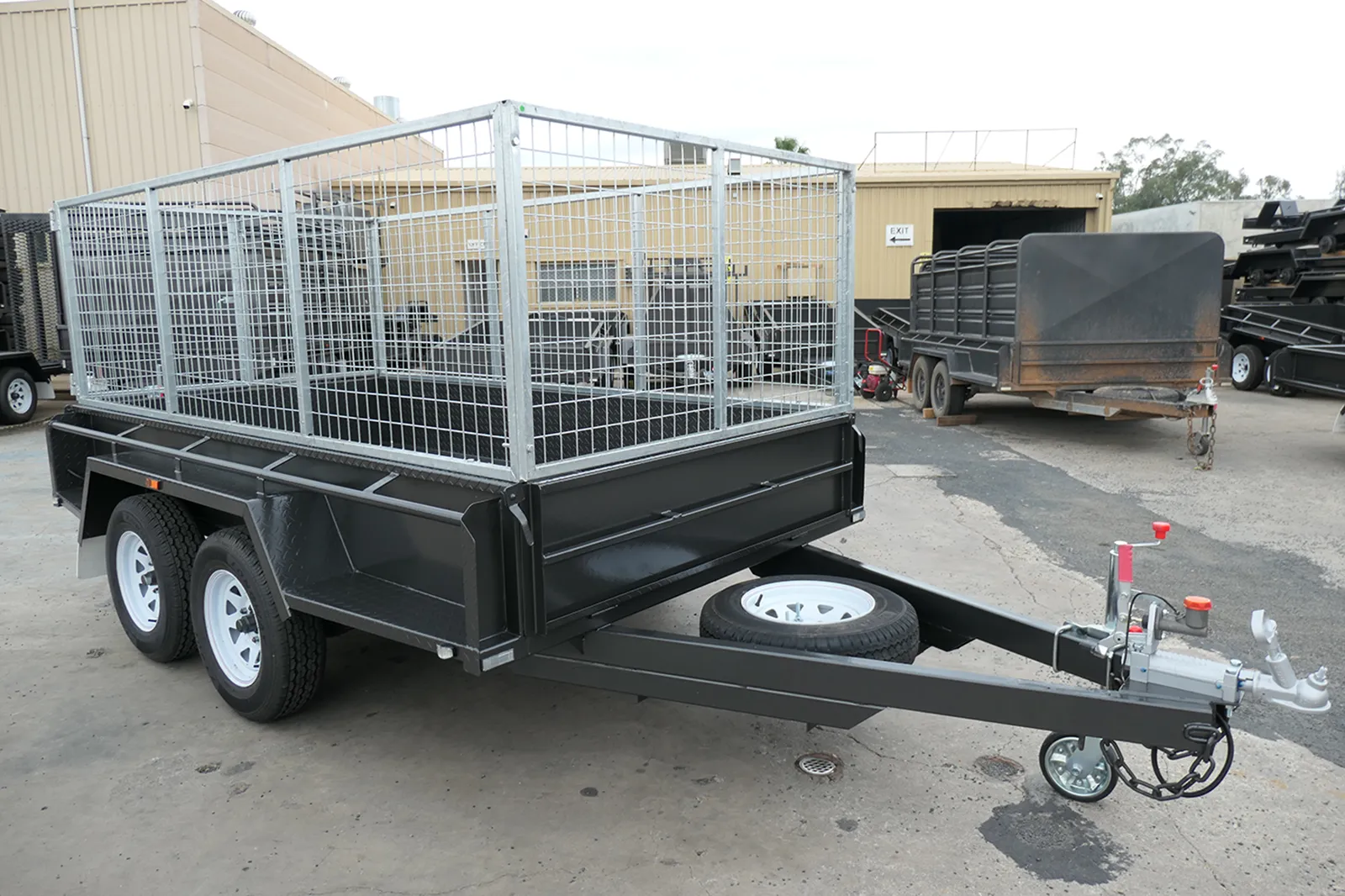 10x5 Heavy Duty Tandem Cage Trailer for Sale Wagga Wagga NSW1