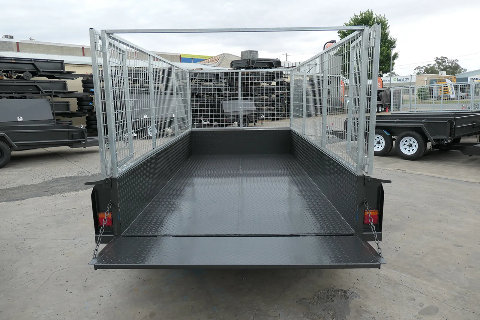 10x5 Heavy Duty Tandem Cage Trailer with 3 Ft Cage for Sale - Wagga Wagga NSW - Image 3