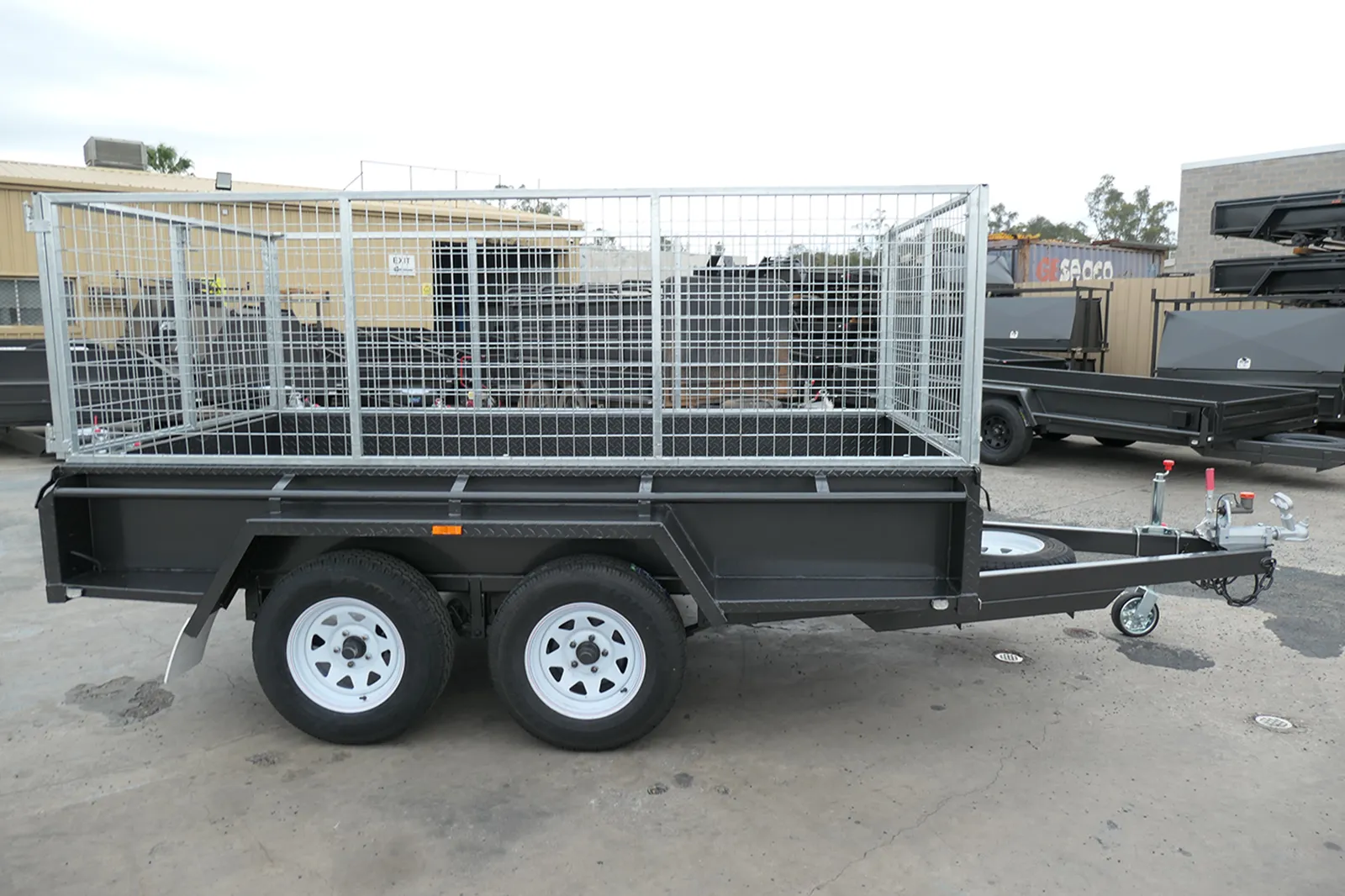 10x5 Heavy Duty Tandem Cage Trailer for Sale Wagga Wagga NSW2