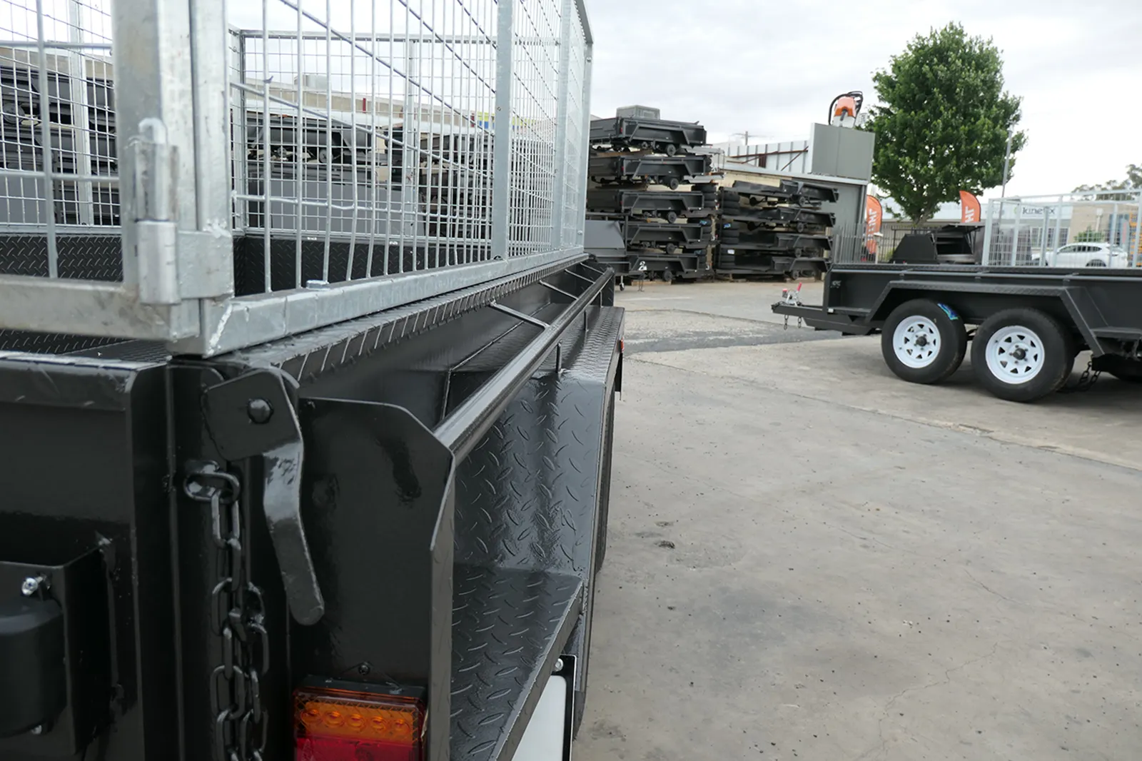 10x5 Heavy Duty Tandem Cage Trailer for Sale Wagga Wagga NSW4