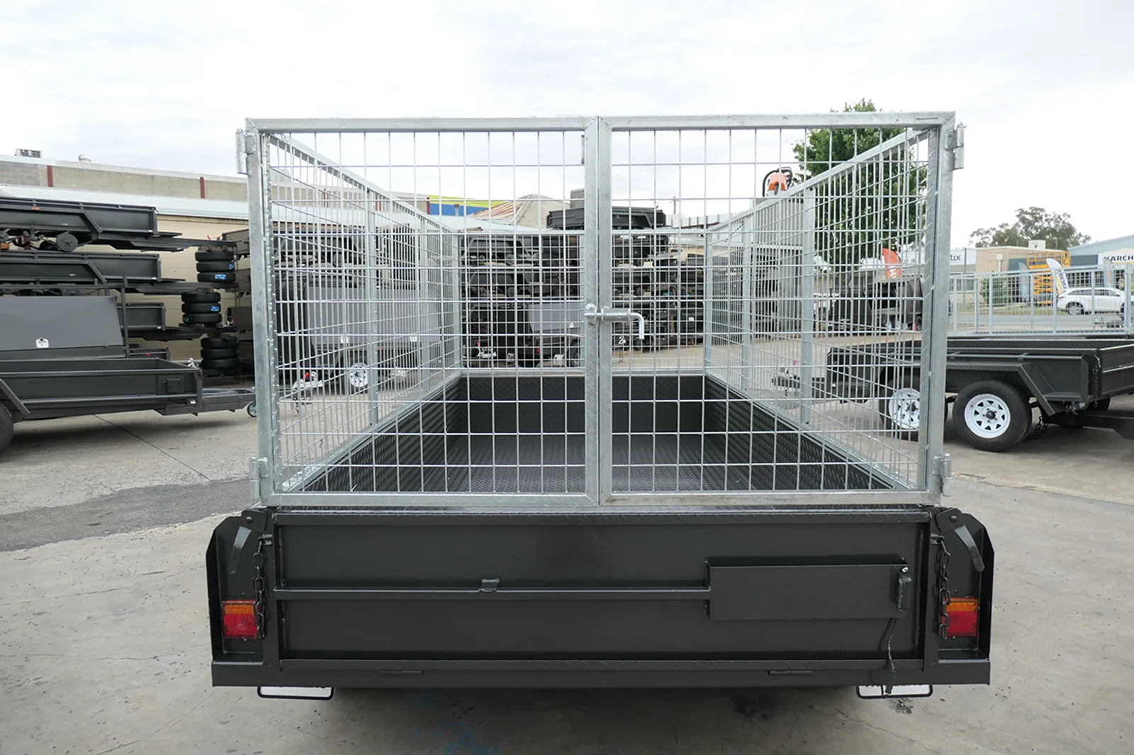 10x5 Heavy Duty Tandem Cage Trailer for Sale Wagga Wagga NSW5