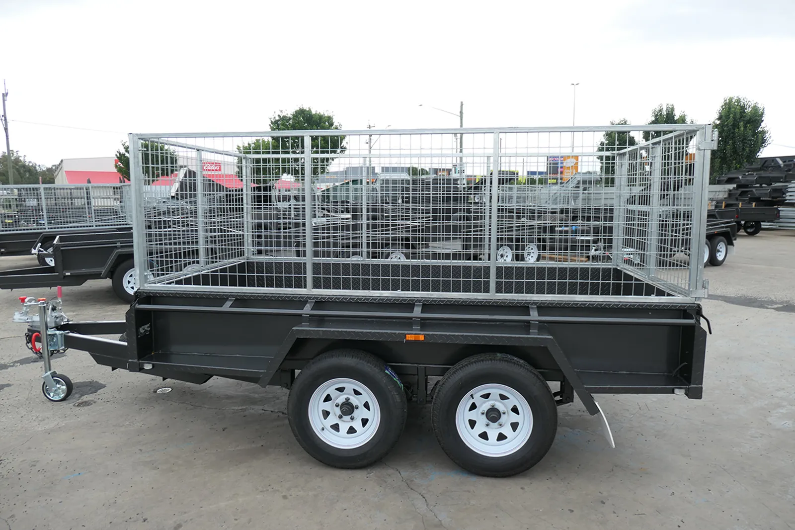 10x5 Heavy Duty Tandem Cage Trailer for Sale Wagga Wagga NSW7