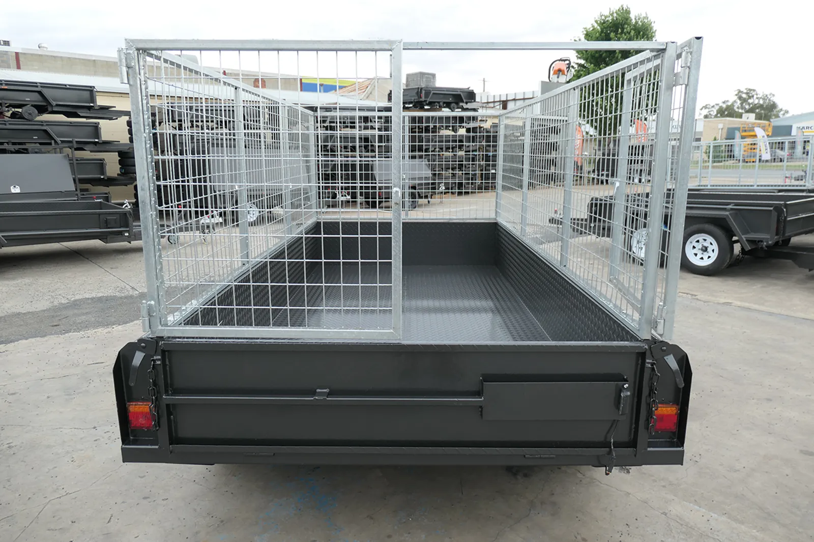 10x5 Heavy Duty Tandem Cage Trailer for Sale Wagga Wagga NSW9