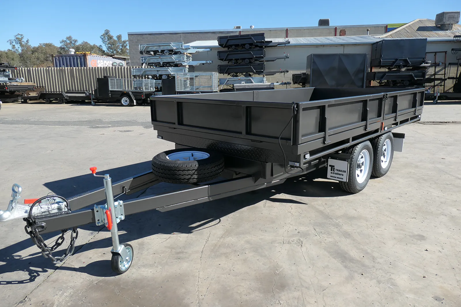12x6 Flat Top Trailer 3500KG GVM Wagga NSW - 1