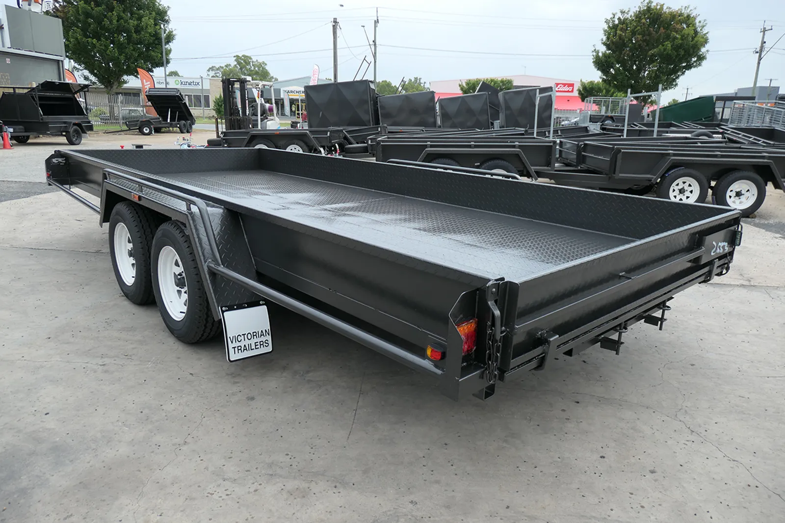 16x6'6 Box Car Carrier Trailer with Tailgate Wagga Wagga NSW3