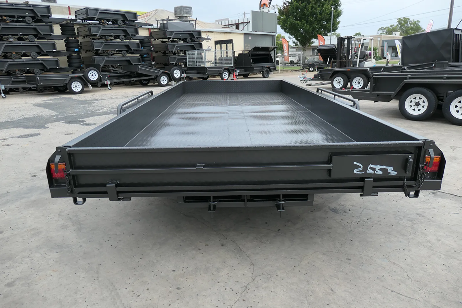 16x6'6 Box Car Carrier Trailer with Tailgate Wagga Wagga NSW4